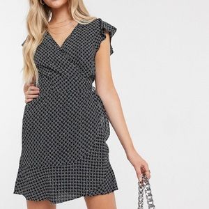 A&F Navy Warp Dress